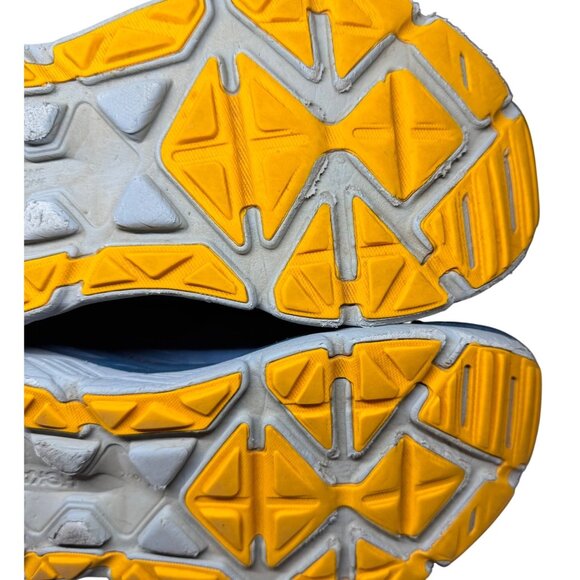 Hoka One One Stinson ATR 6 Trail Running Shoes Size 9 Blue/Yellow - Picture 12 of 12